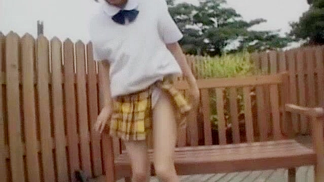 Akane Yoshizawa Takes It Outside with Her Asian Lover