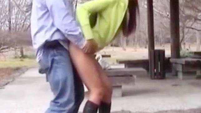 Outdoor Encounters - Japanese Beauty Gets Fucked Hard & Raw