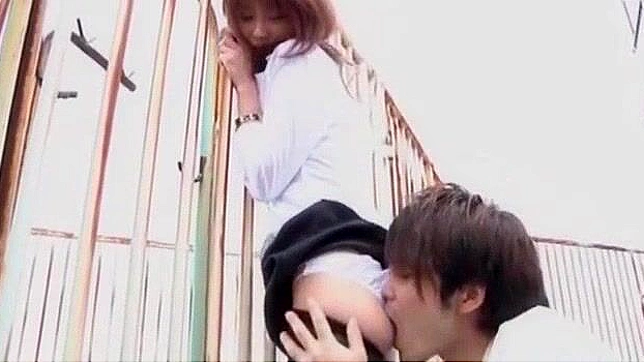 Yua Kisaki Gets Fingered Outdoors in Hot JAV Scene