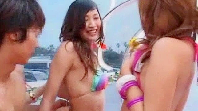 Asahi & Friends Seduce in Steamy Japanese Fetish Orgy