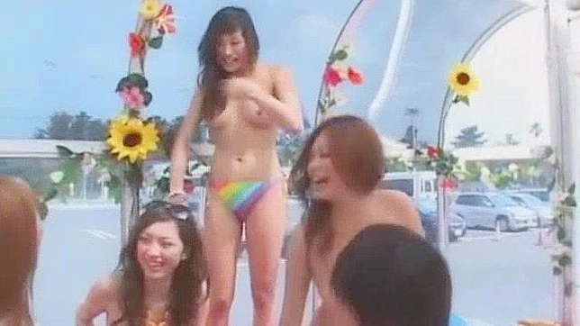 Asahi & Friends Seduce in Steamy Japanese Fetish Orgy