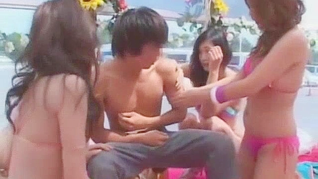 Asahi & Friends Seduce in Steamy Japanese Fetish Orgy