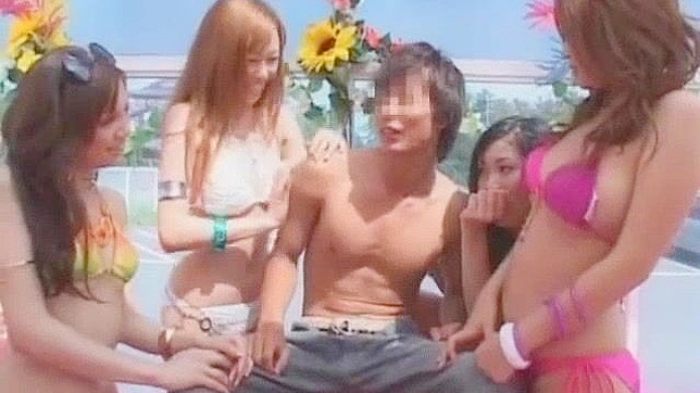 Asahi & Friends Seduce in Steamy Japanese Fetish Orgy