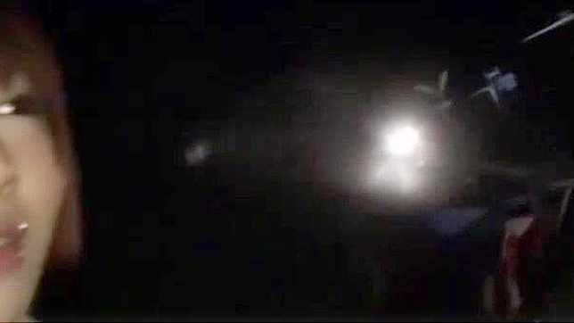 Outdoor Japanese Babe Shows Off Her Massive Tits Live On Cam