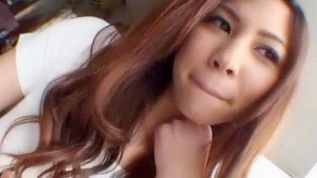 Seductive Japanese Temptress Sara's Explicit Solo Pleasure Showdown