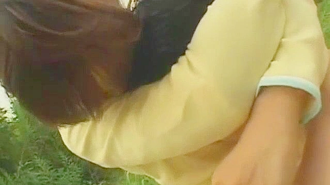 Sara Minami Outdoors Giving Hot Blowjob & Getting Facial Load