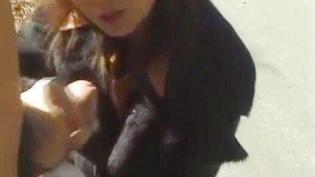 Maria Yuki Seduces Camera by Sucking Big Cock Hardness