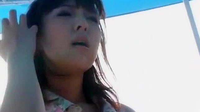 Crazy Busty Japanese Hottie An Mashiro Seduces in Public
