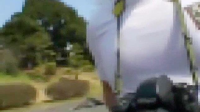 Excited Japanese Babe Jyuri Gets Nailed by Hot Asian Stud Outdoors