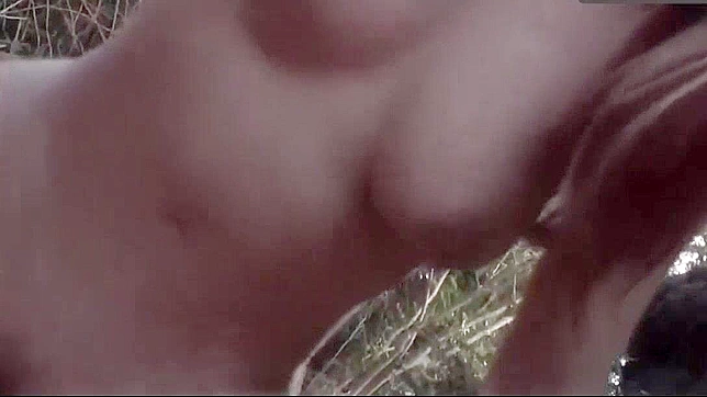 Outdoor Temple JAV Sex With Seductive Japanese Babe