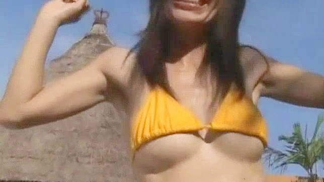 Big-Titted JAV Star Kaho Kasumi Gets Nailed Outdoors