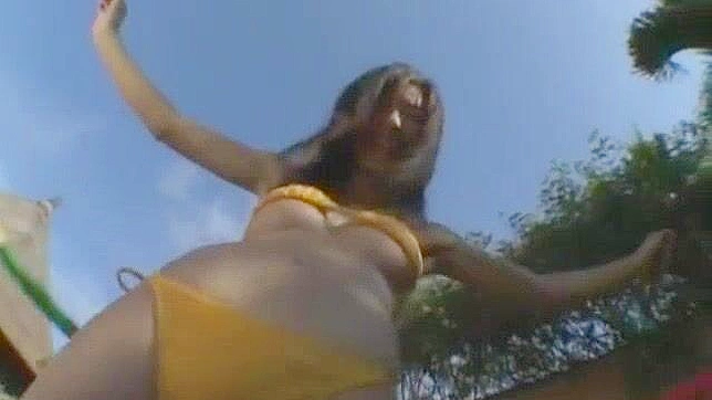 Big-Titted JAV Star Kaho Kasumi Gets Nailed Outdoors