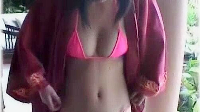 Big-Titted JAV Star Kaho Kasumi Gets Nailed Outdoors