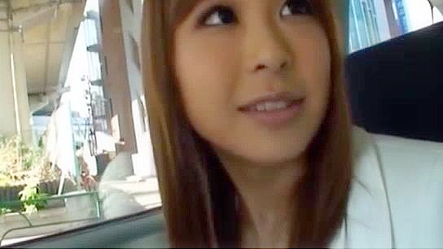 Seductive JAV Star Sae Aihara Fucked Hard In Her Sexy Car Ride