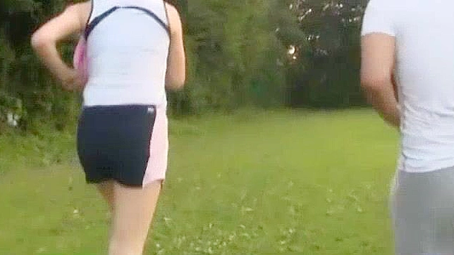 Hot Japanese Babe Takes Outdoor Sex To New Heights