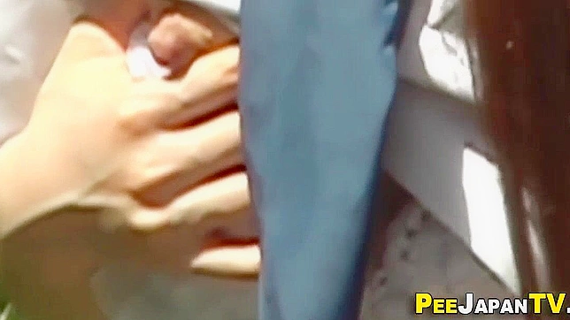 Splashing Asians Get Wet & Wild Under Outdoor Showers
