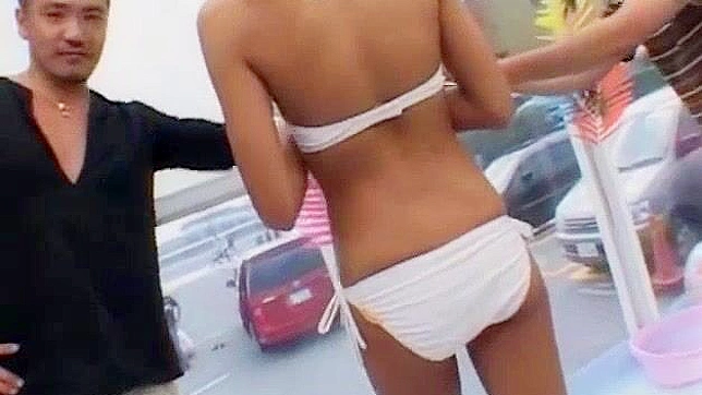 Japanese Chick in Extreme BDSM Action, Tiny 18+ Tits Showdown