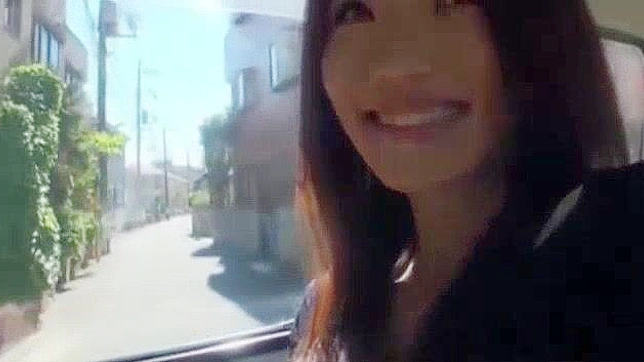 Hotaru Kaji Takes Hard Cock Outside Till Cum Explodes