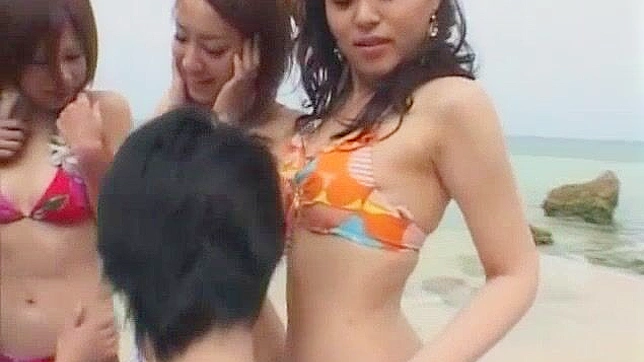 Outdoor Orgasm Fest! Japanese Beauties Enjoying Hot Group Sex