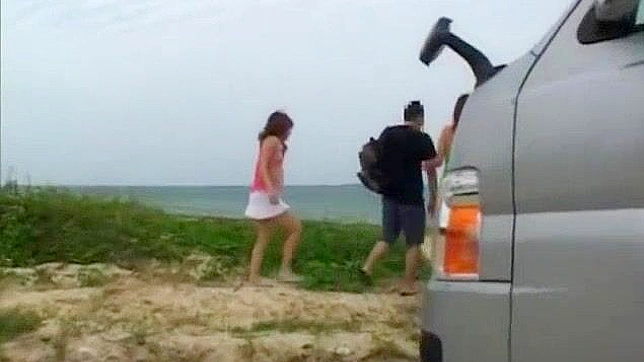 Outdoor Orgasm Fest! Japanese Beauties Enjoying Hot Group Sex