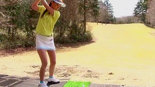 Hot Asian Golf Girl 18+ Gets Fucked & Cummed On Hard