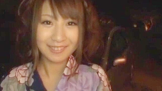 Hitomi Kitagawa Gives Hot Oral Outdoors Before Steamy Sex Scene