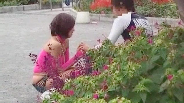 Nana Saeki Takes Cock Hard During Public Softcore Action