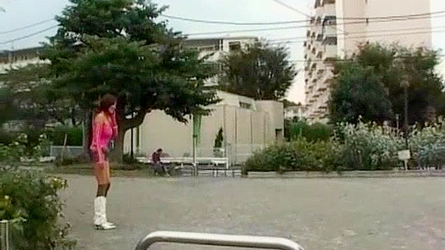 Nana Saeki Takes Cock Hard During Public Softcore Action
