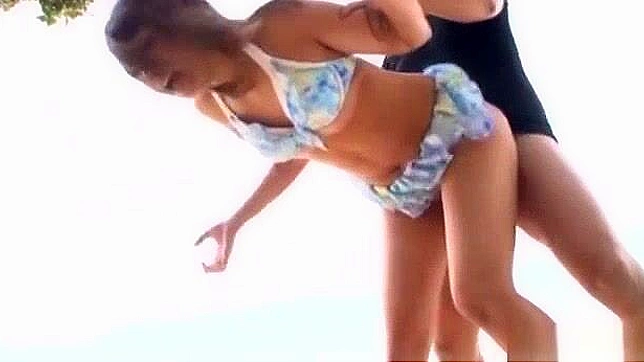 Outdoor Hard Fuck with Jav Star Ayu's Big Tits & Pussy