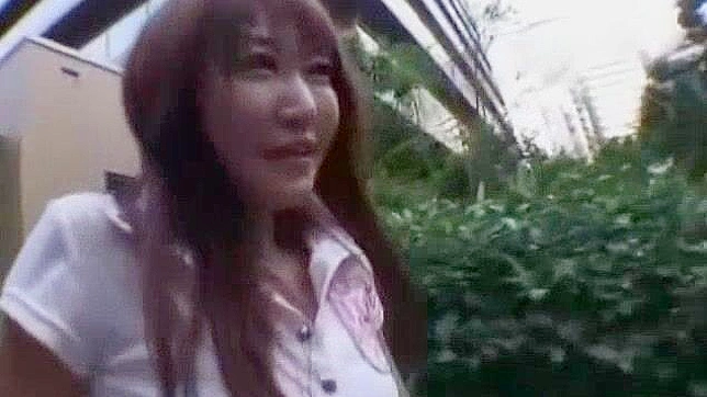 Ryo Kiyohara - Japanese Slut Fucks Hard Outdoors Publicly