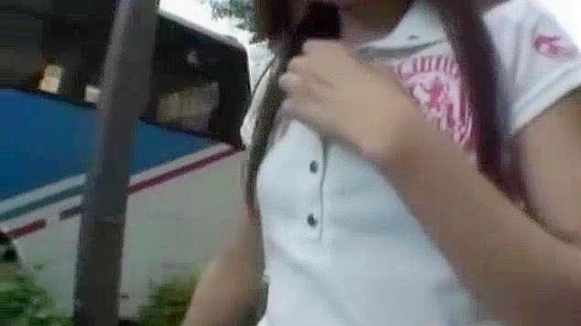 Ryo Kiyohara - Japanese Slut Fucks Hard Outdoors Publicly