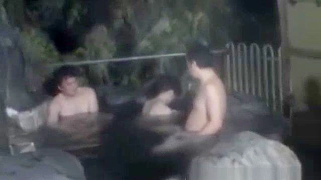 Akari Hoshino's Wild Outdoor Sex Adventure Continues Hard