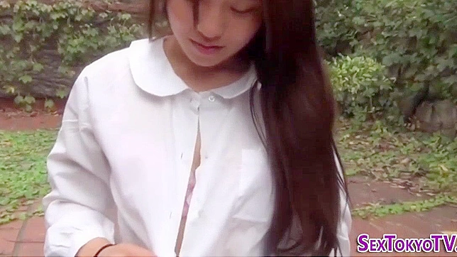 Hot Japanese Teen 18+ Gives Blowjob Before Intimate Sex Acts