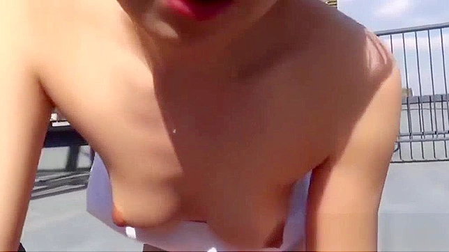 Japanese Ginger Teen 18+ Masterfully Sucks Huge Cock Hard