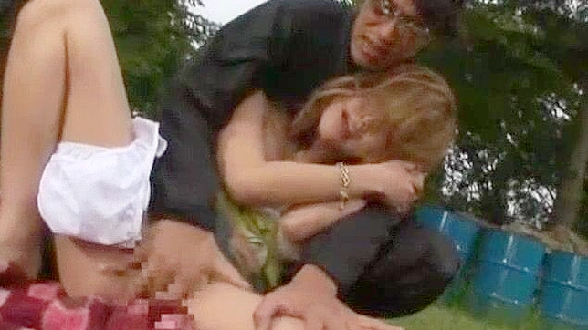 Public Japanese Model Gets Fingered Hard Till She Climaxes Loudly