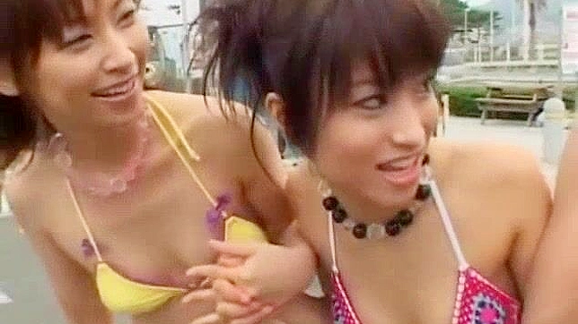 Outdoor Orgy Delight With Sara & Friends In Steamy JAV Action