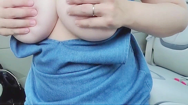 Wet Jap Wife’s Outdoor Pussy Play Drives Her Wildly Horny