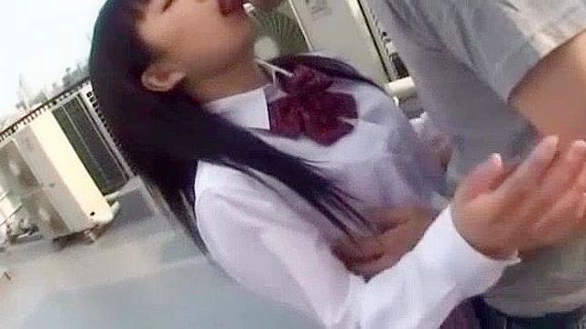 Akira Matsushita Gives Steamy Outdoor Blowjob in JAV Classic