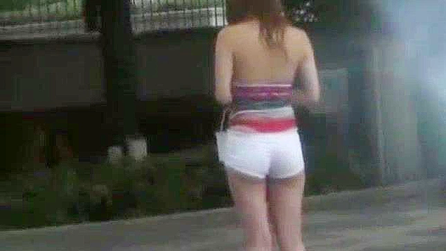 Leila Aisami Gives Hot Blowjob Before Rough Outdoor Sex
