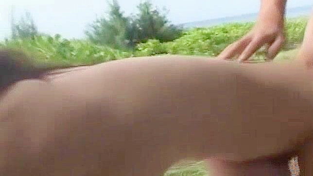 Kaede Fujisaki’s Hairy Pussy Gets fucked Hard Outdoors