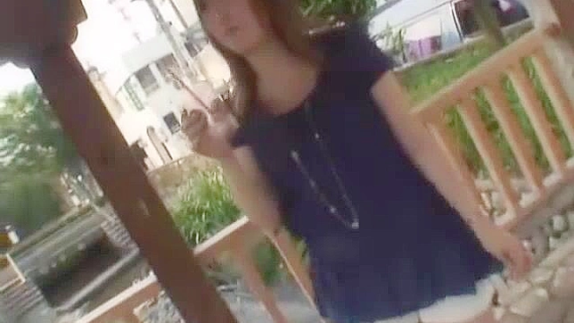 Aki Yoshinaga's Seductive Japanese Outdoor JAV Scene