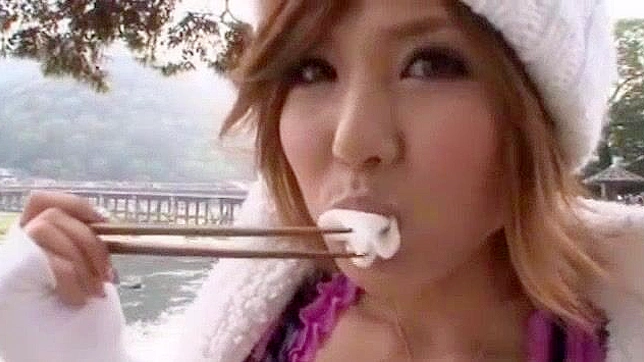 Hot Japanese Chick Pine Shizuku Nails Outdoor Orgasmic Action