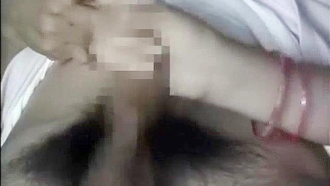 Crazy Slutty Japanese Handjob Ends in Fiery Cumshot Orgasm