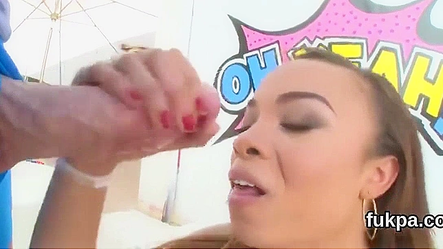 Hot JAV Babe Gets Monster Penis Deep in Her Tight Ass