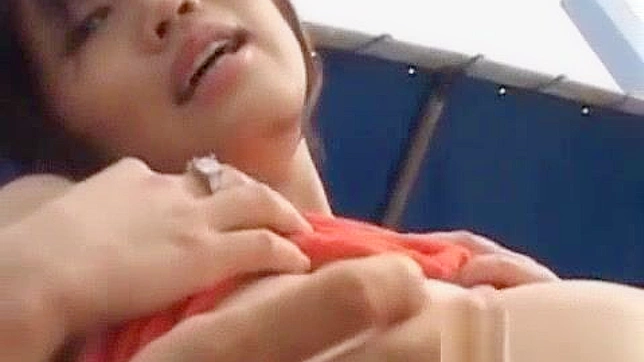 Hot Japanese Babe Rui Akikawa Nails Deep Throat & Ride Tricks