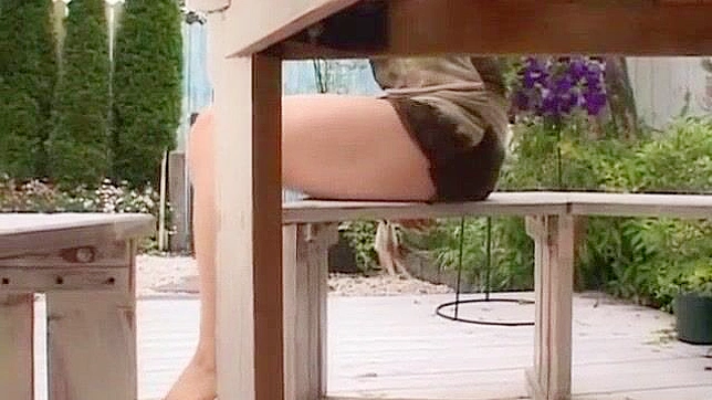 Rika Fujiwara Outdoors JAV Solo - Japanese Babe Shows Off Skills