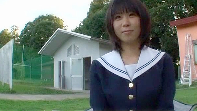 Mikan Kururugi Finds Solitude with Her Toys Outdoors