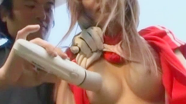 Himeka Hoshino’s Hot Outdoor Sex Play with Toys/Dildos