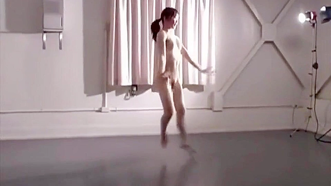 Japanese Ballerina Strips Down For Erotic Dance Showdown