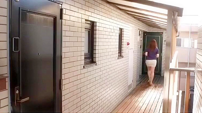 Mysterious Japanese Beauty Tempts Neighbor Boy In Seductive Act